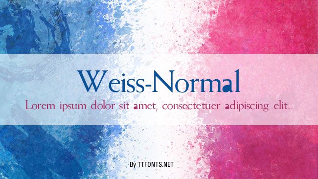 Weiss-Normal example