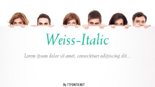 Weiss-Italic example