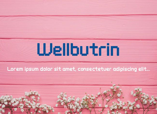Wellbutrin example