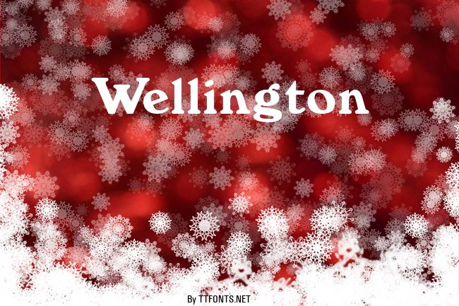 Wellington example