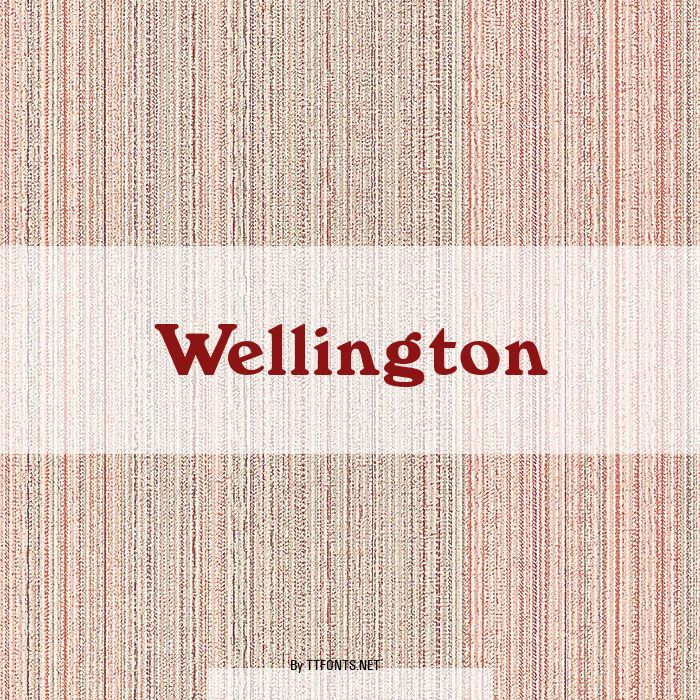 Wellington example