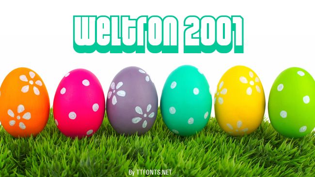 Weltron 2001 example