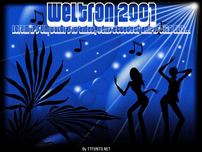 Weltron 2001 example