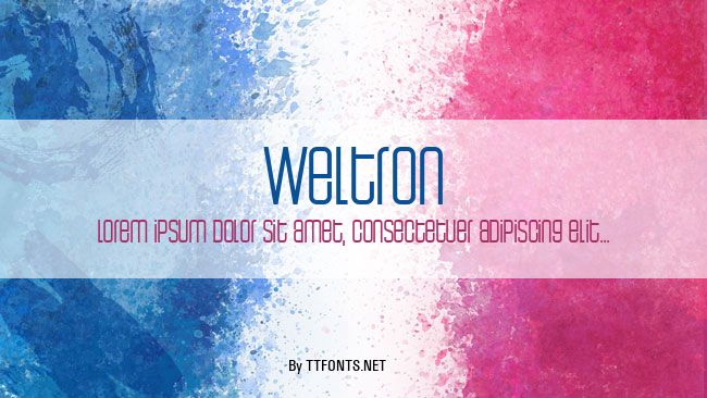 Weltron example