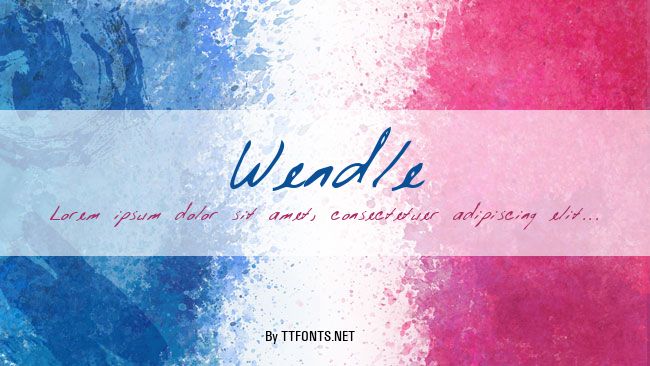 Wendle example