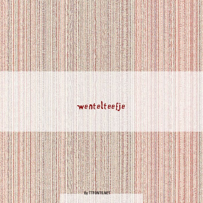 Wentelteefje example
