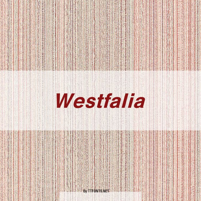 Westfalia example