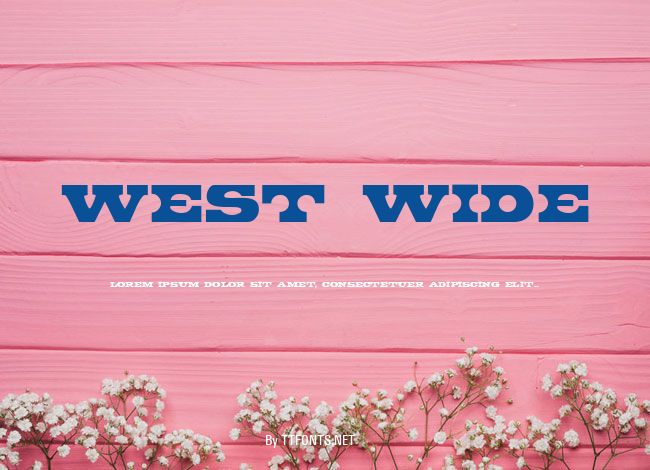 West Wide example