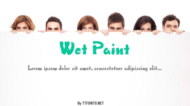 Wet Paint example