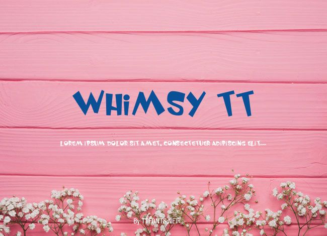 Whimsy TT example