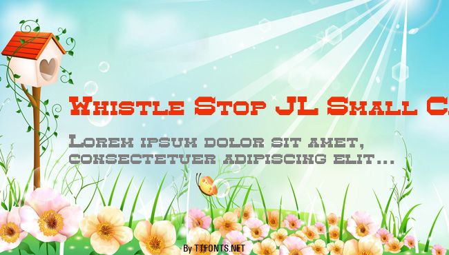 Whistle Stop JL Small Caps example