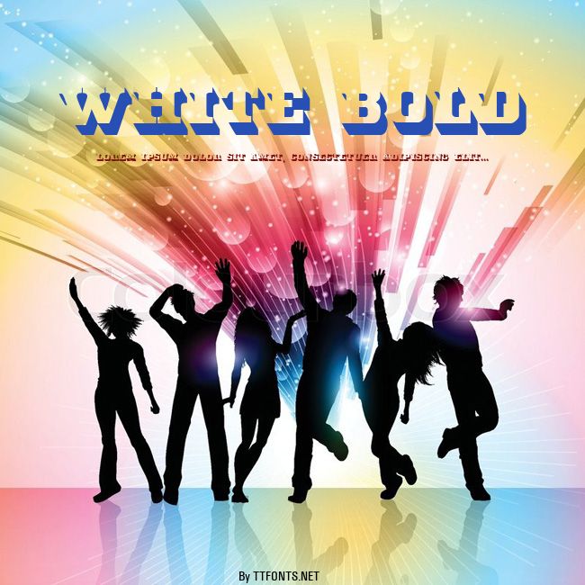 White Bold example