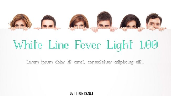 White Line Fever Light 1.00 example