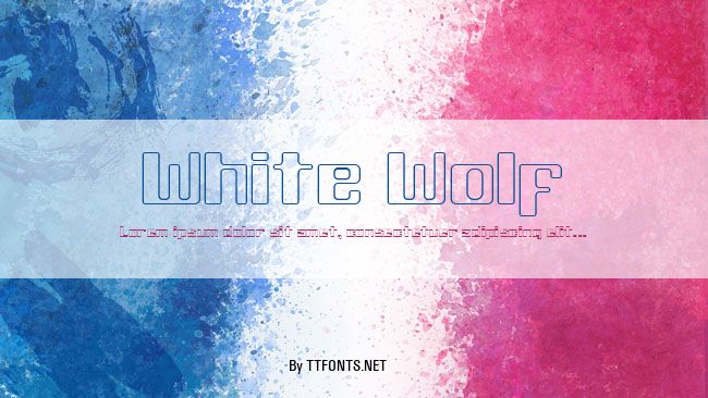 White Wolf example