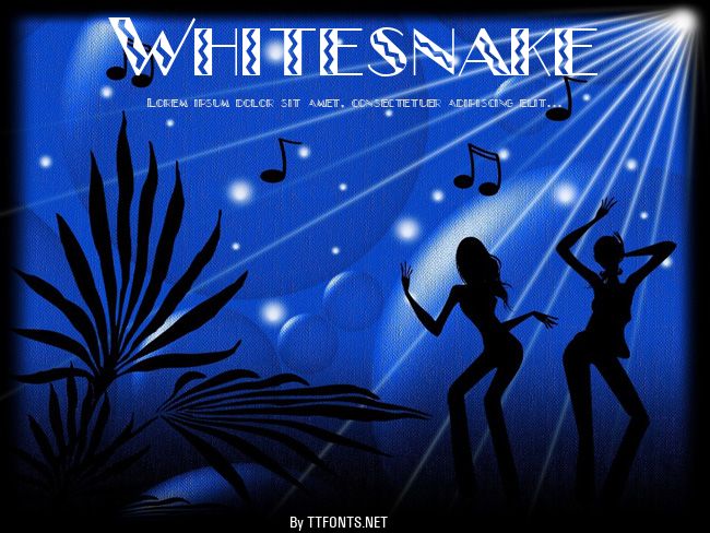 Whitesnake example