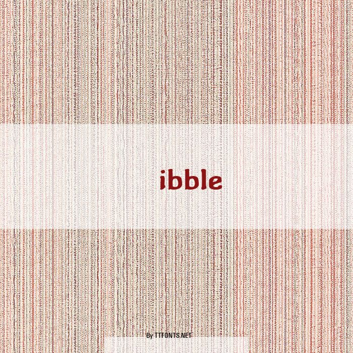Wibble example