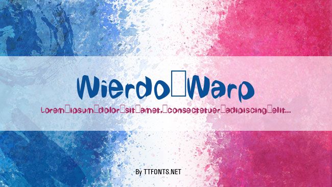 Wierdo Warp example