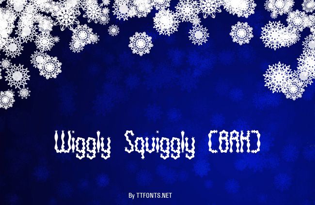 Wiggly Squiggly (BRK) example