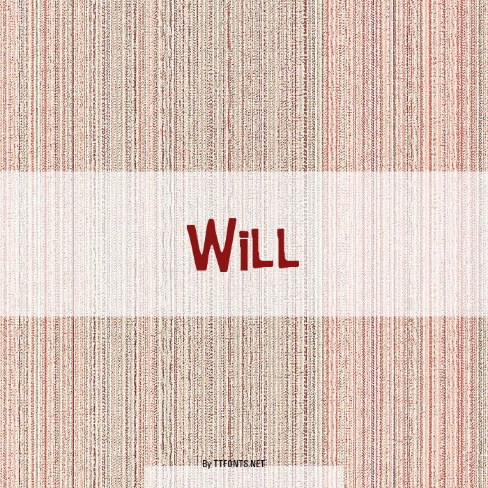 Will example