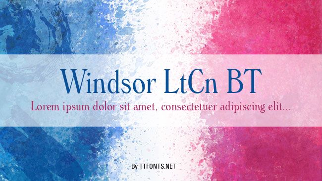 Windsor LtCn BT example