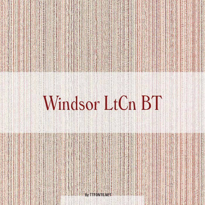 Windsor LtCn BT example