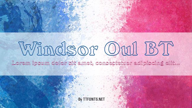 Windsor Oul BT example
