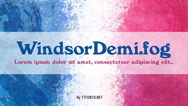 WindsorDemi.fog example