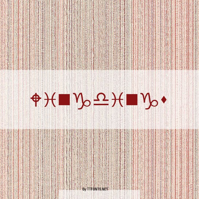 Wingdings example