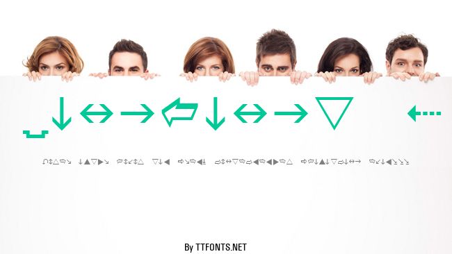 Wingdings 3 example