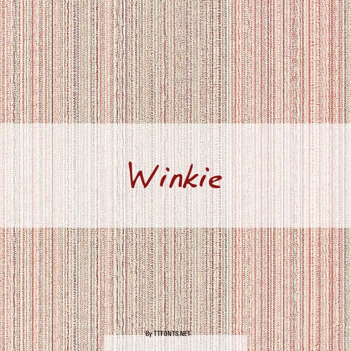 Winkie example