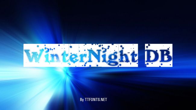 WinterNight DB example