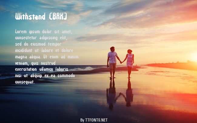 Withstand (BRK) example