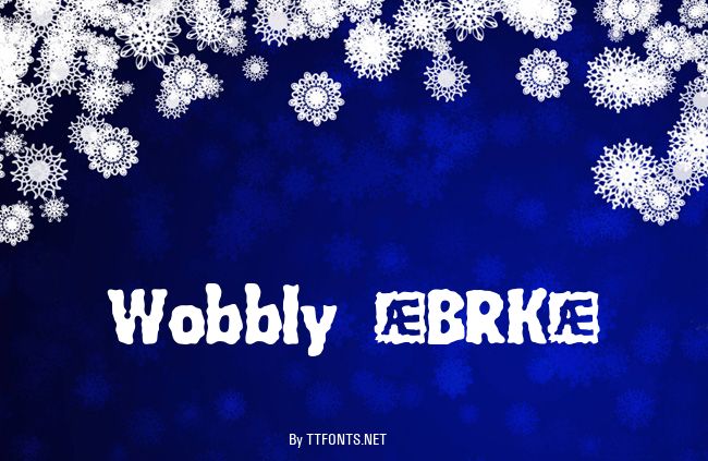 Wobbly (BRK) example