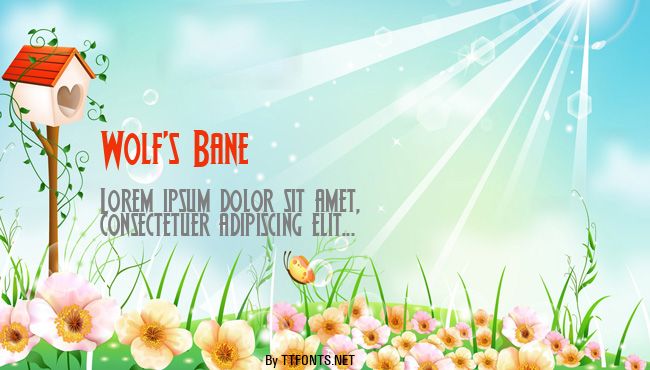 Wolf's Bane example