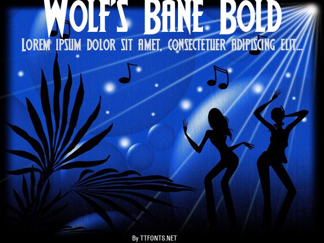 Wolf's Bane Bold example