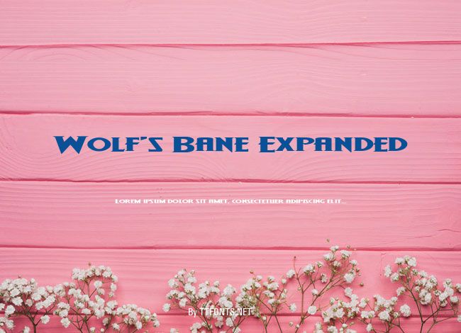 Wolf's Bane Expanded example