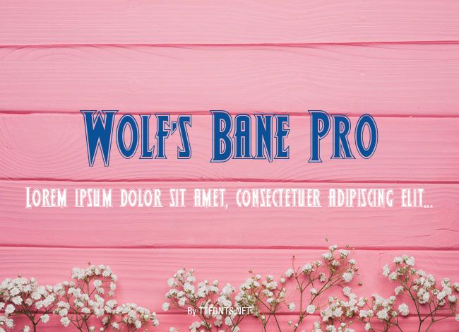 Wolf's Bane Pro example