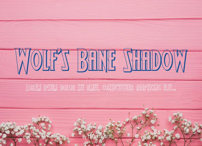 Wolf's Bane Shadow example