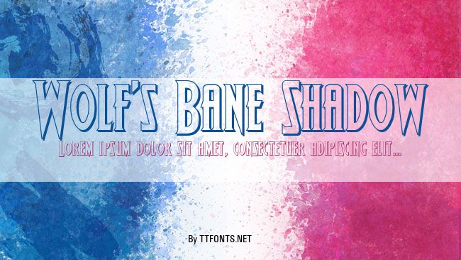 Wolf's Bane Shadow example