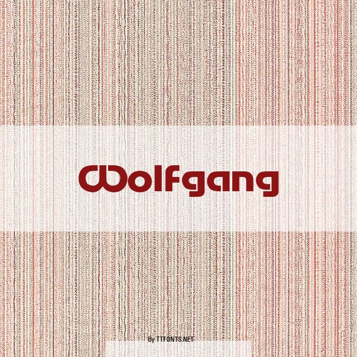 Wolfgang example