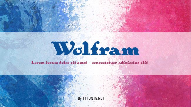 Wolfram example