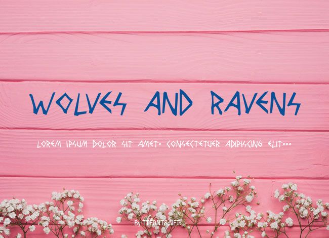Wolves and Ravens example