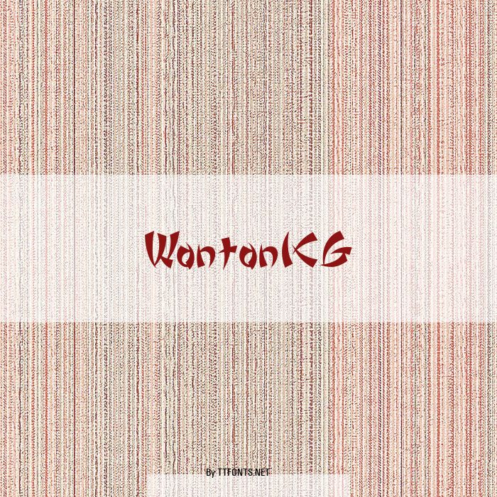 WontonICG example