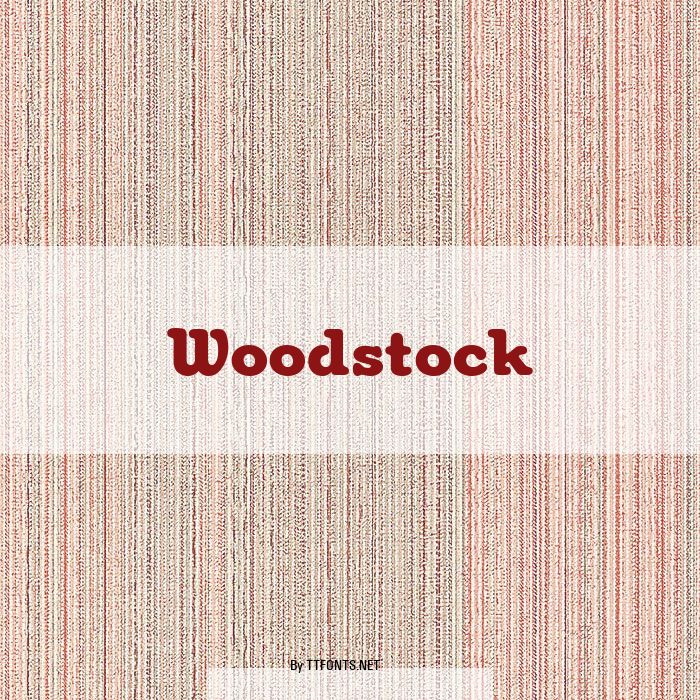 Woodstock example