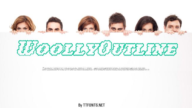 WoollyOutline example