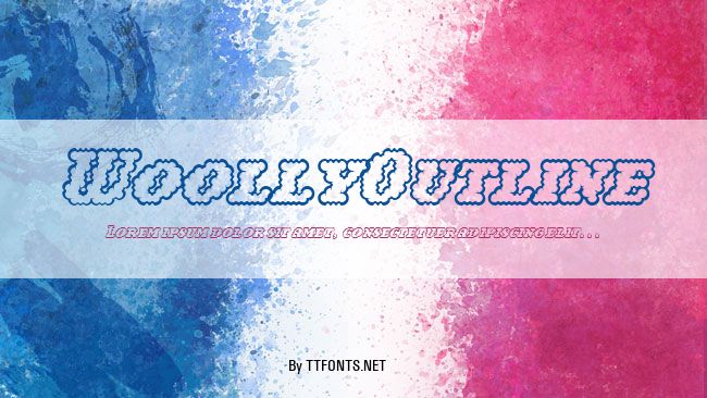WoollyOutline example