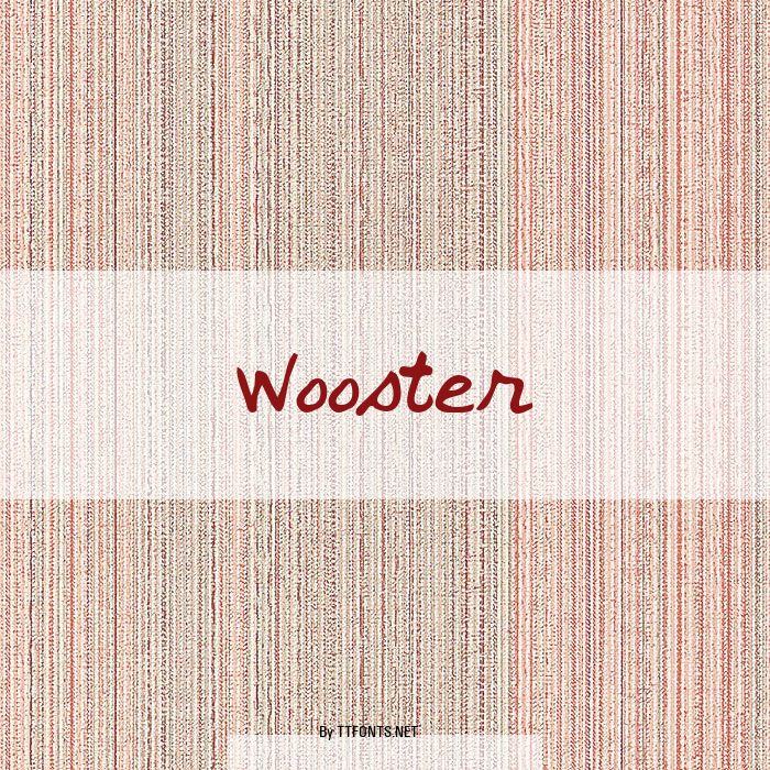 Wooster example