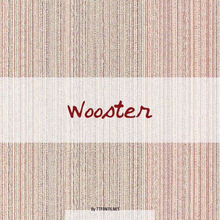 Wooster example