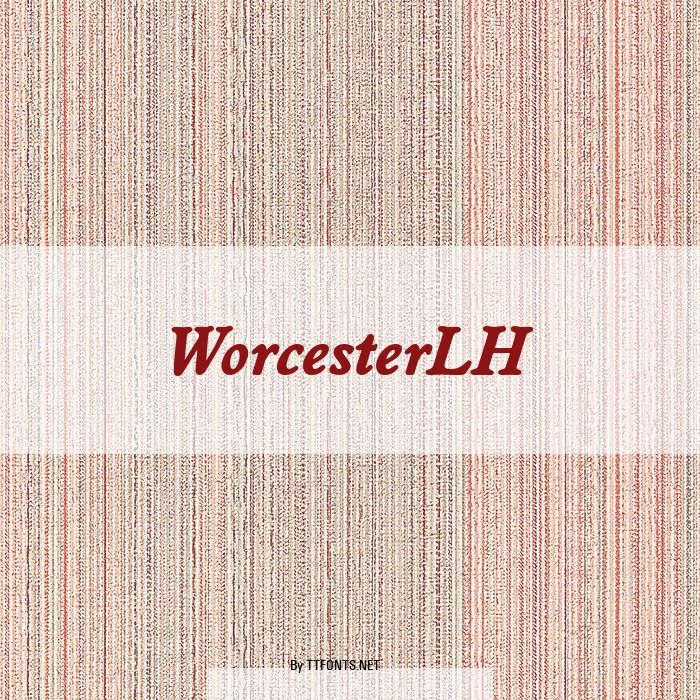 WorcesterLH example
