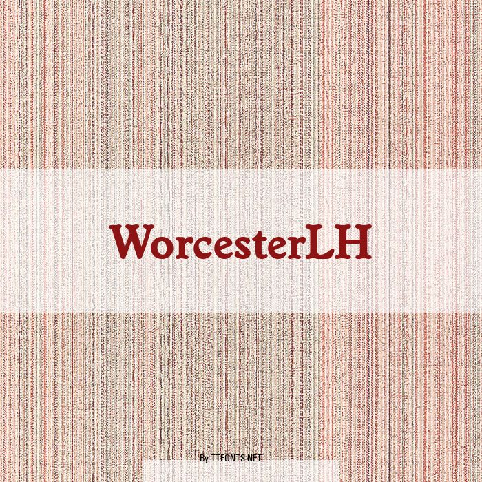 WorcesterLH example